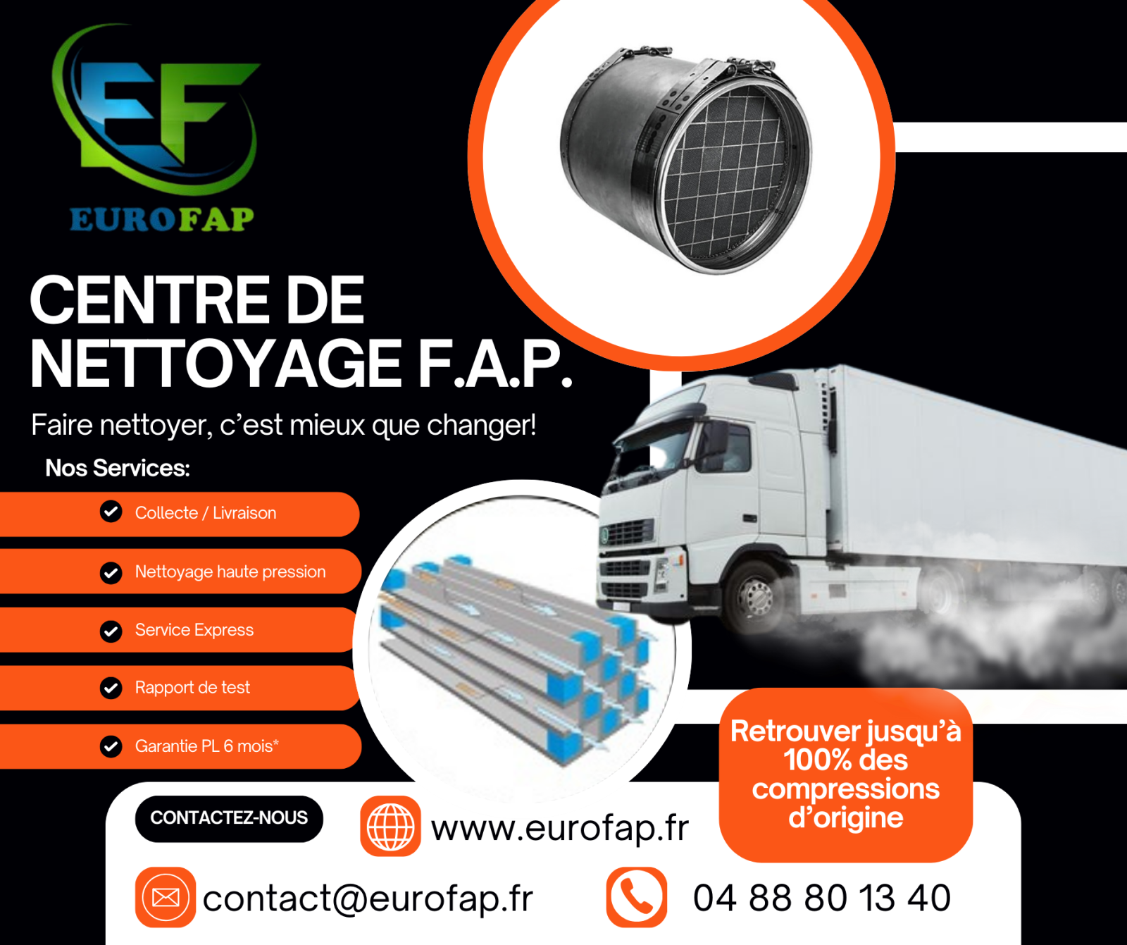 centre de nettoyage FAP PL