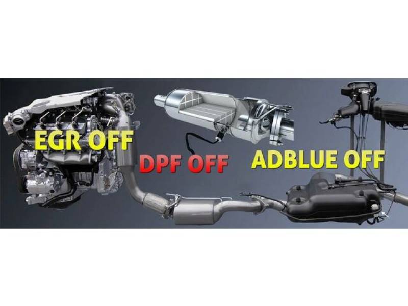 egr adblue dpf off
