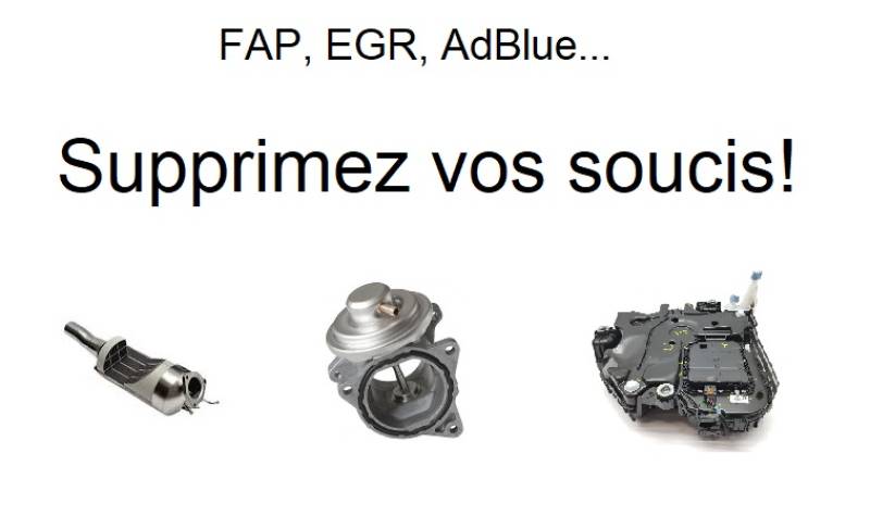 Supprimez vos soucis de FAP EGR AdBlue Provence Alpes Côte d'Azur