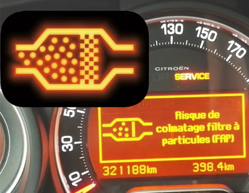 Nettoyage FAP professionnel 26 07 38 avec EUROFAP voyant compteur FAP