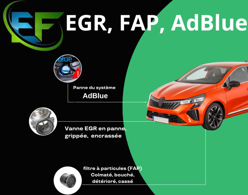 Panne AdBlue Renault Trafic III et Master III en région lyonnaise 69 38 42: voyant antipollution, défaut SCR et solutions pour utilitaires dCi
